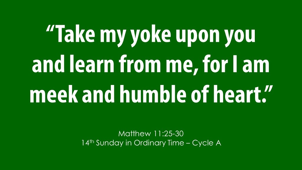 Fourteenth Sunday in Ordinary Time – July 5, 2020